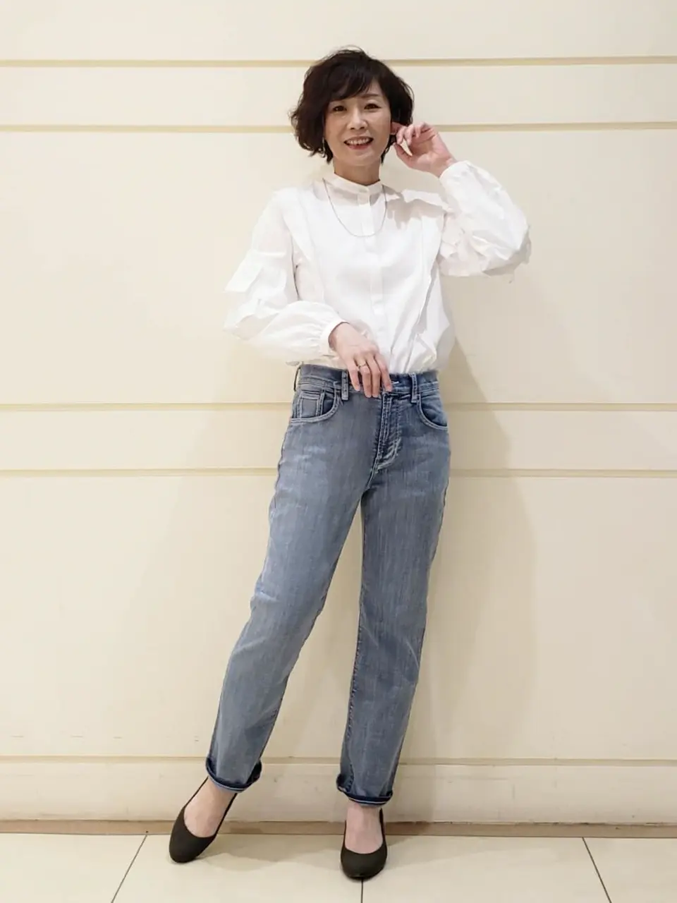 自由区 maruri コーディネート画像