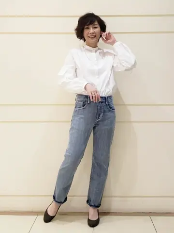 自由区 maruri コーディネート画像