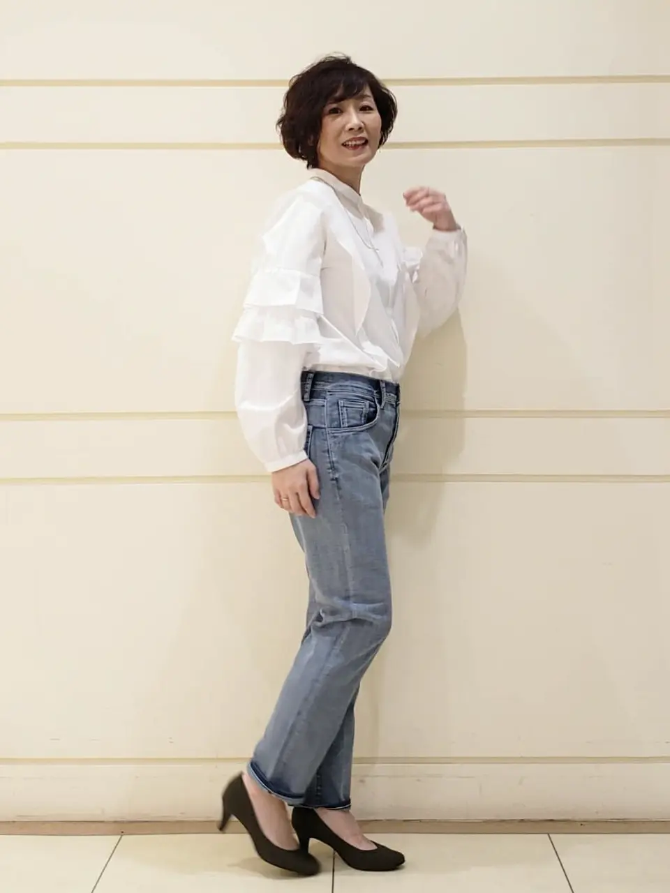 自由区 maruri コーディネート画像