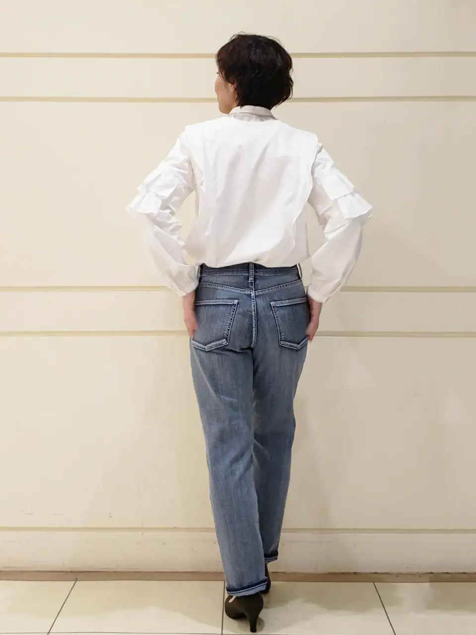 自由区 maruri コーディネート画像