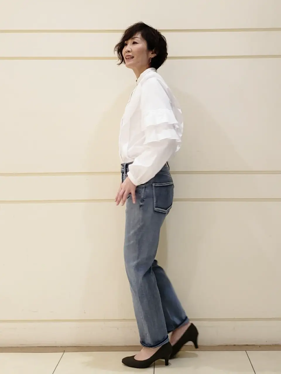 自由区 maruri コーディネート画像