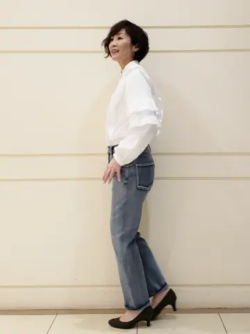 自由区 maruri コーディネート画像