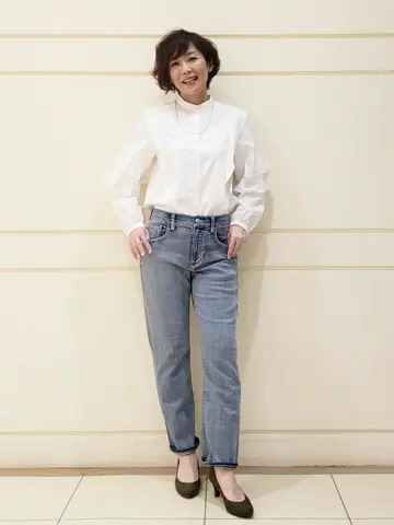 自由区 maruri コーディネート画像