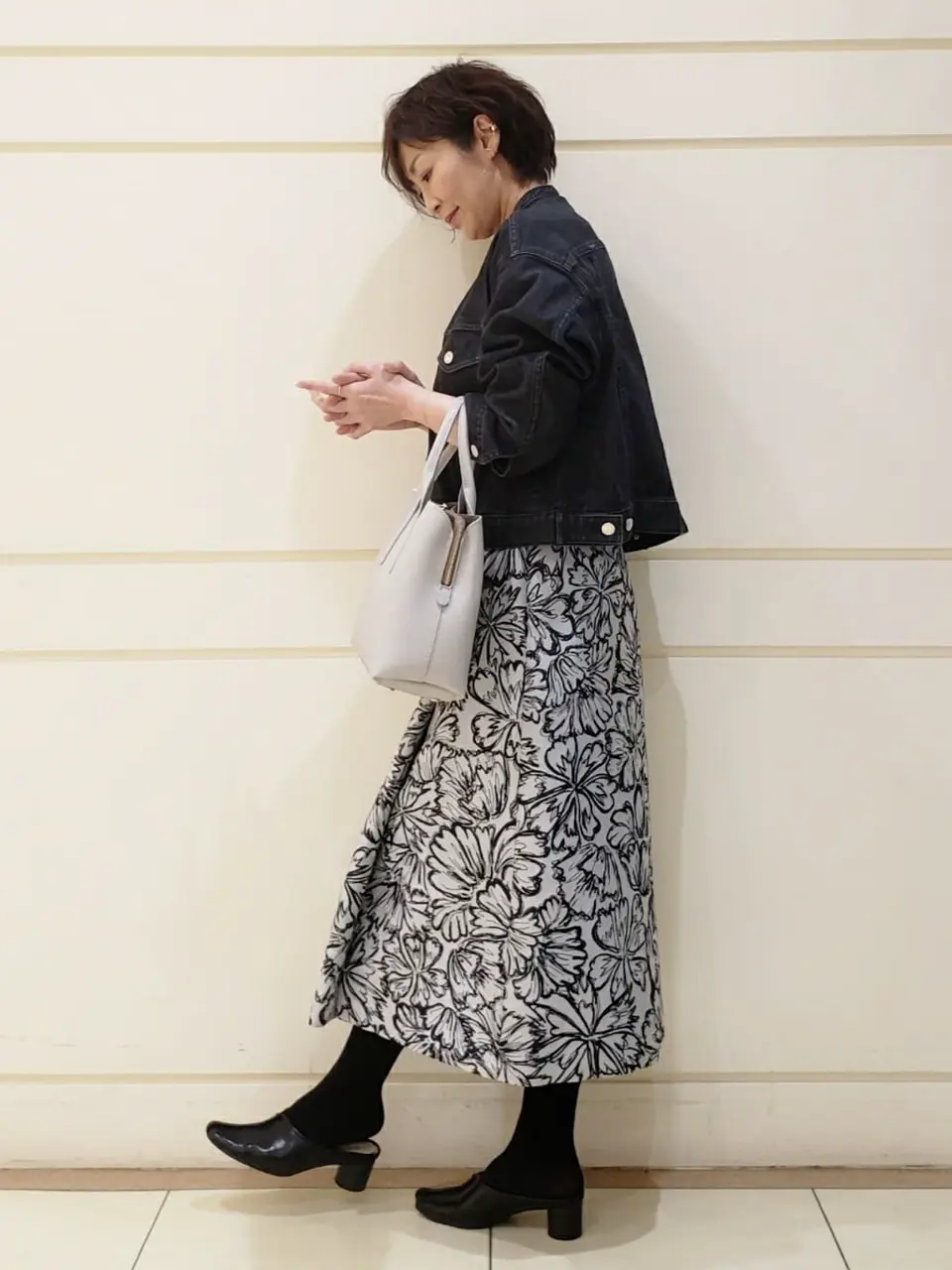 自由区 maruri コーディネート画像