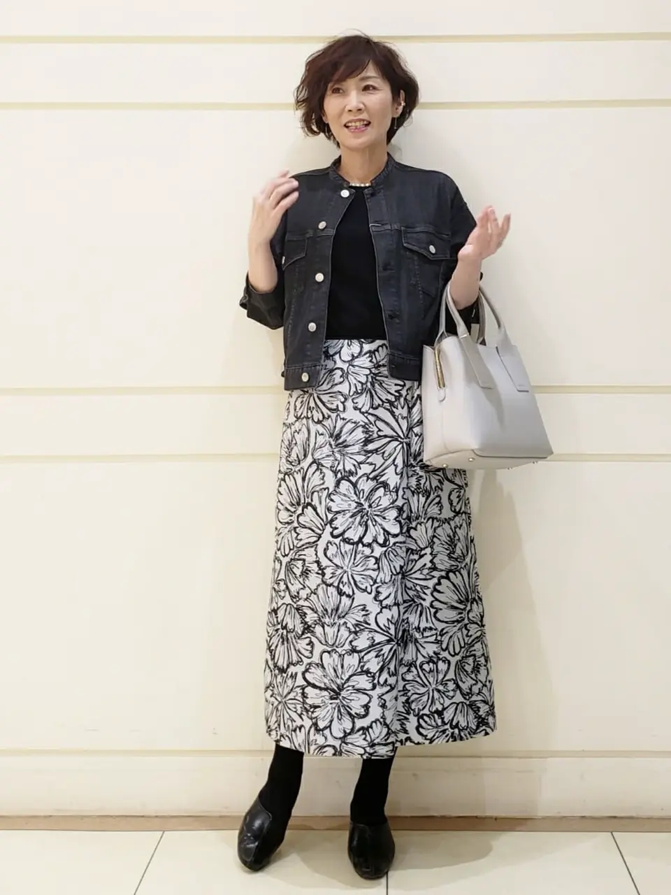 自由区 maruri コーディネート画像