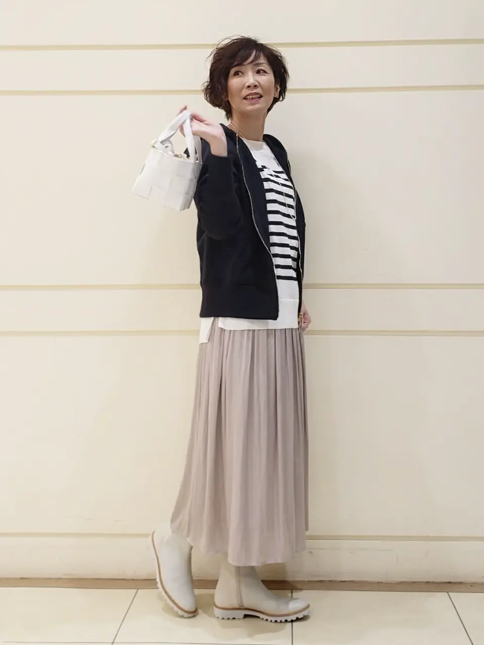 自由区 maruri コーディネート画像