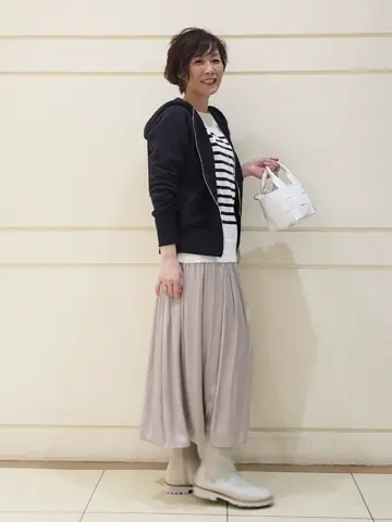 自由区 maruri コーディネート画像