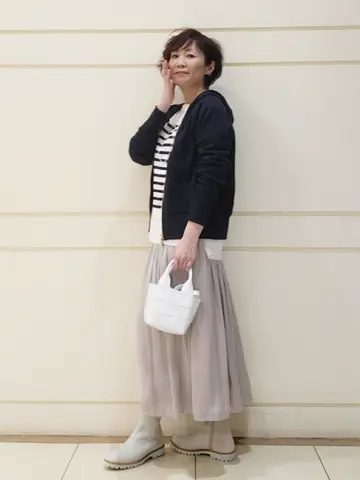 自由区 maruri コーディネート画像