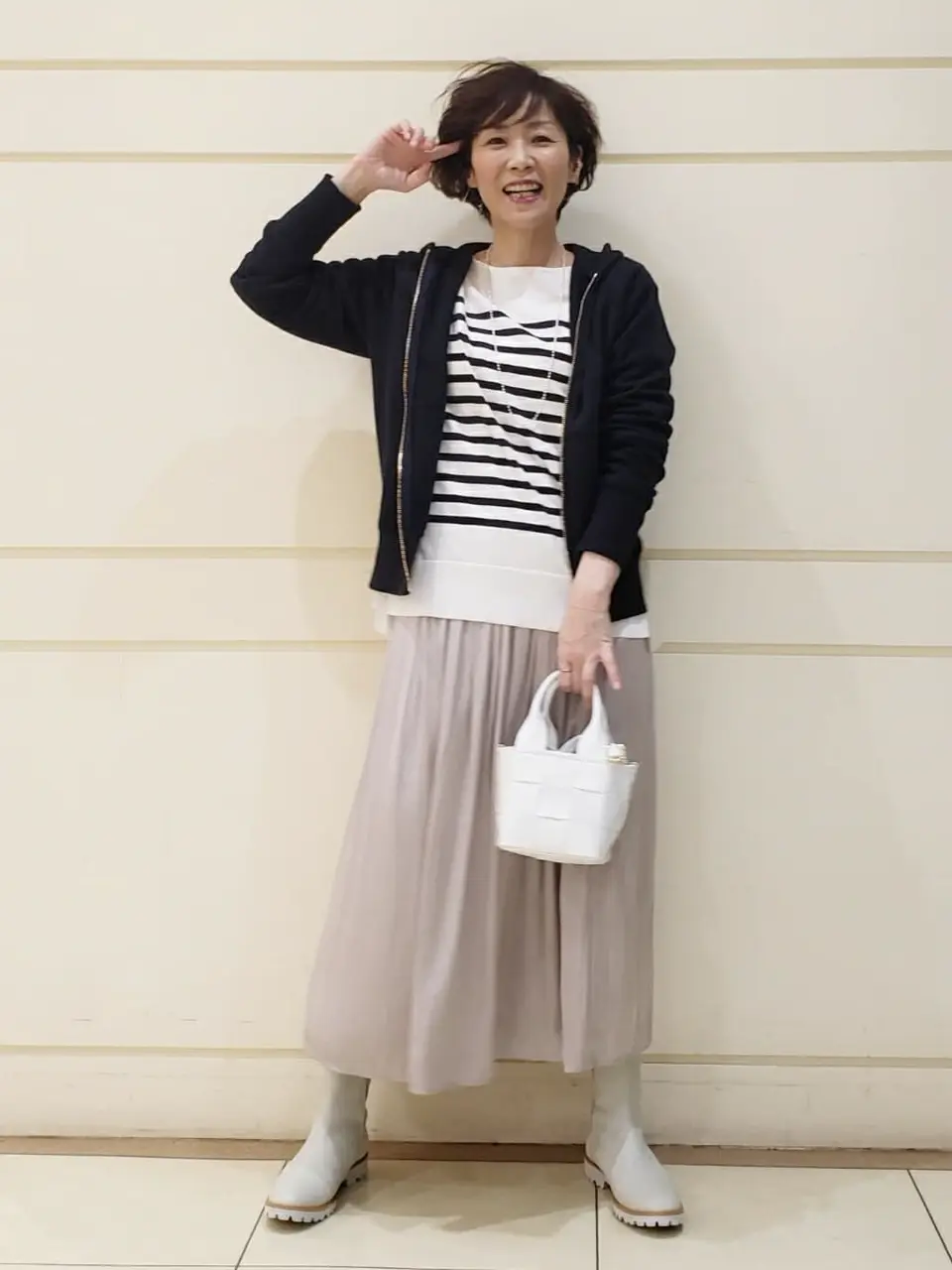 自由区 maruri コーディネート画像