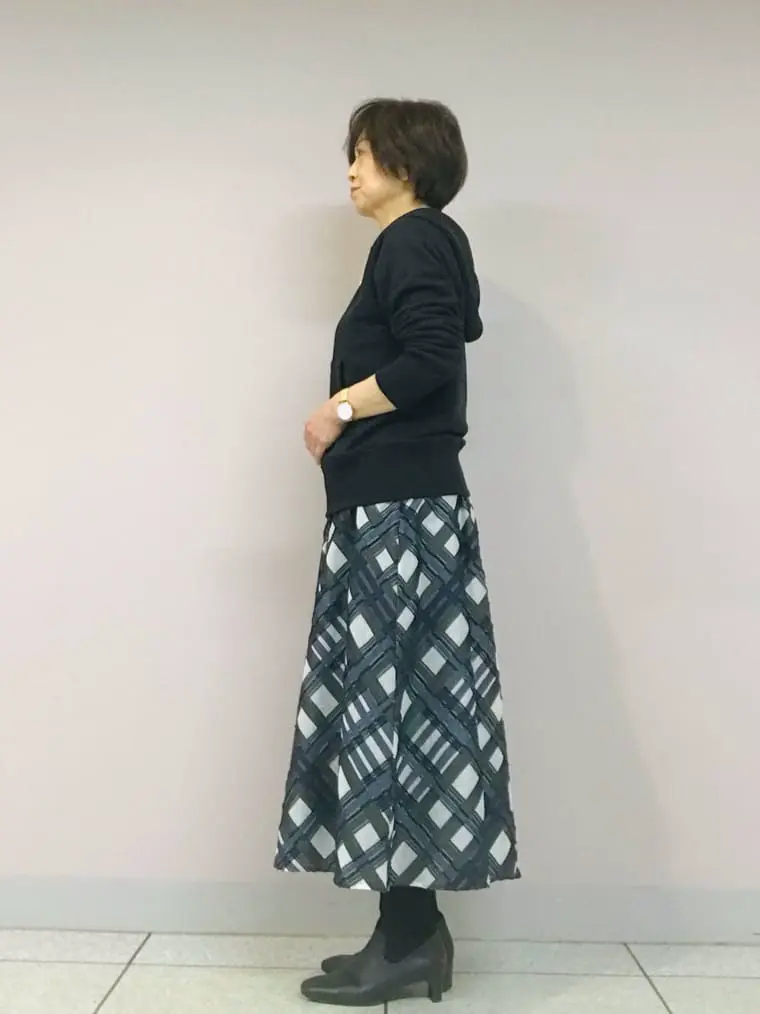 自由区 小森 コーディネート画像