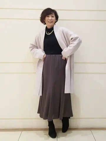 自由区 maruri コーディネート画像