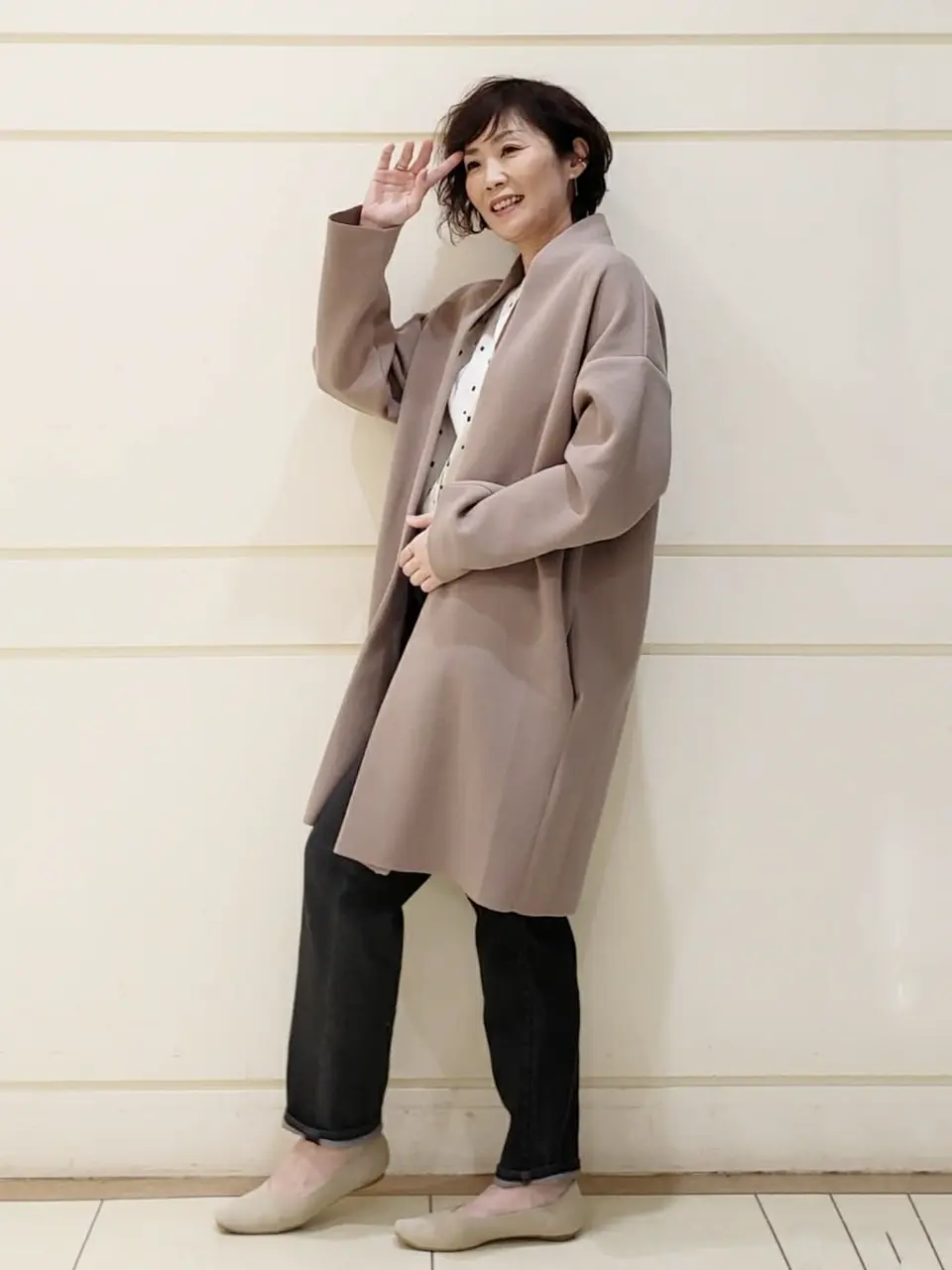 自由区 maruri コーディネート画像