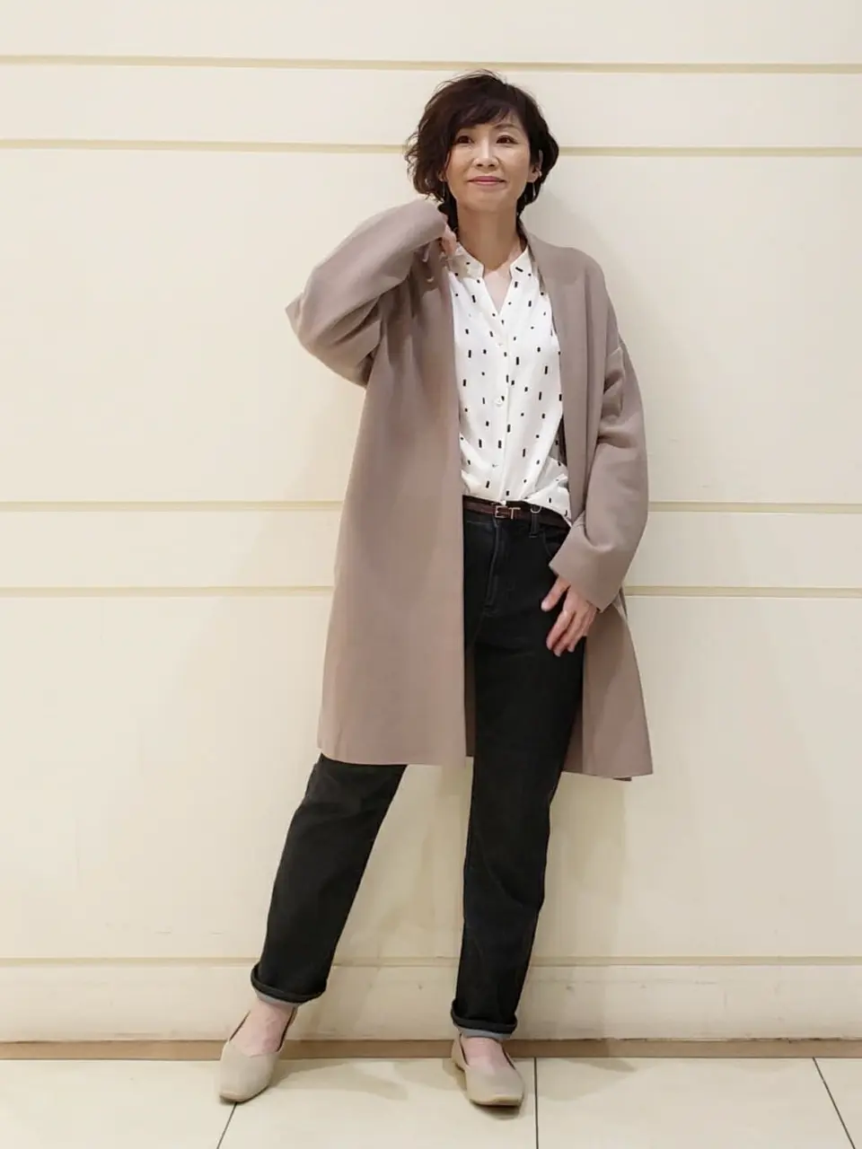 自由区 maruri コーディネート画像