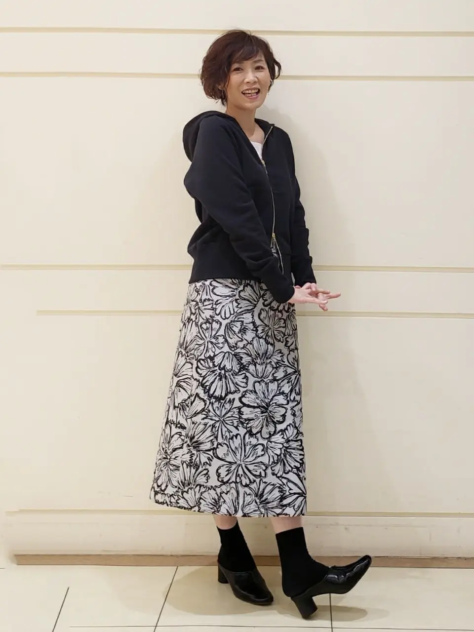 自由区 maruri コーディネート画像