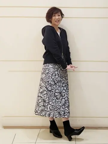 自由区 maruri コーディネート画像