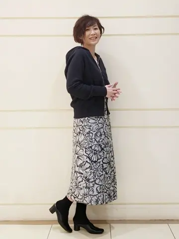 自由区 maruri コーディネート画像