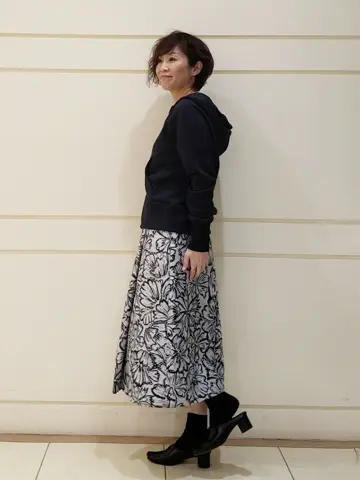 自由区 maruri コーディネート画像