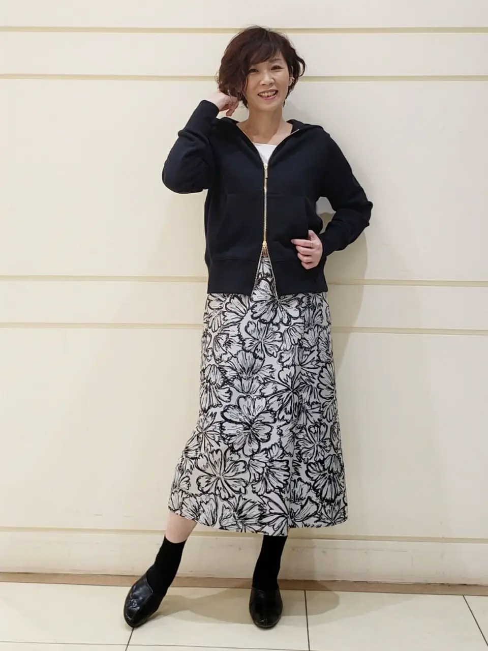 自由区 maruri コーディネート画像