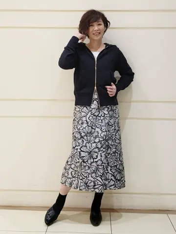 自由区 maruri コーディネート画像