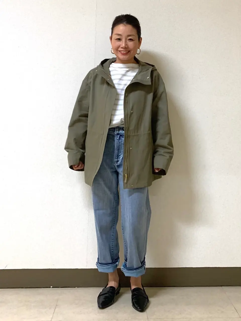 自由区 坂本 コーディネート画像