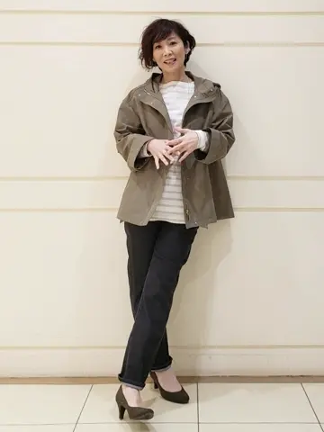 自由区 maruri コーディネート画像