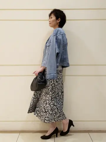 自由区 maruri コーディネート画像