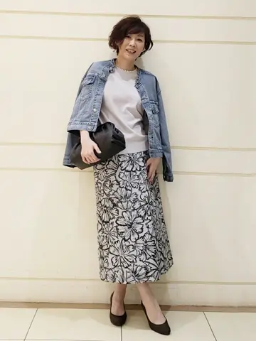 自由区 maruri コーディネート画像