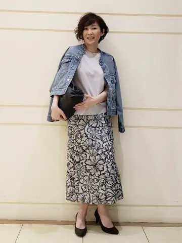 自由区 maruri コーディネート画像