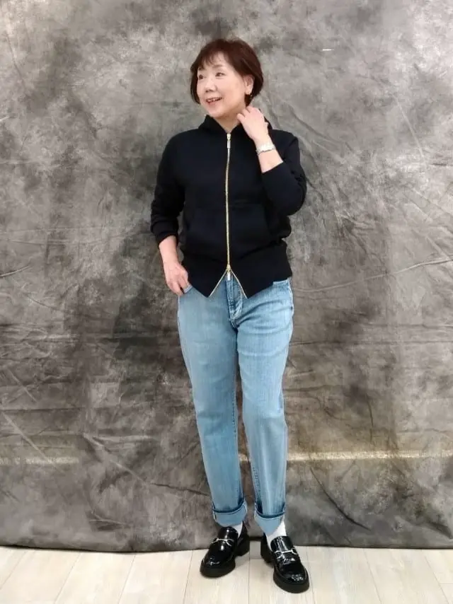 自由区 鶴田 コーディネート画像