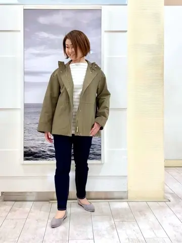 自由区 中鉢 コーディネート画像