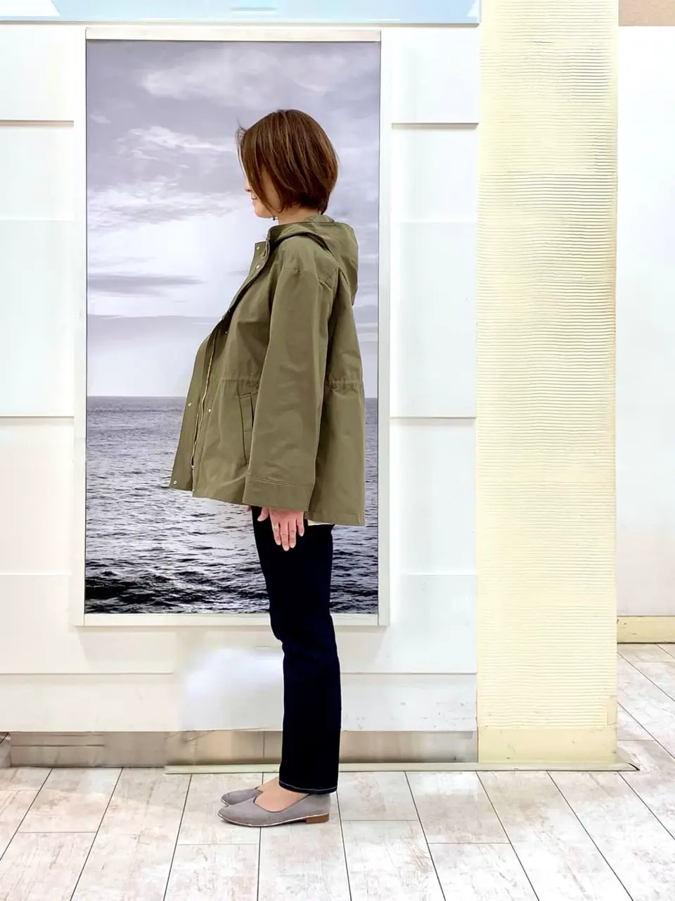 自由区 中鉢 コーディネート画像