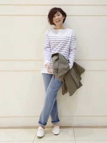 自由区 maruri コーディネート画像