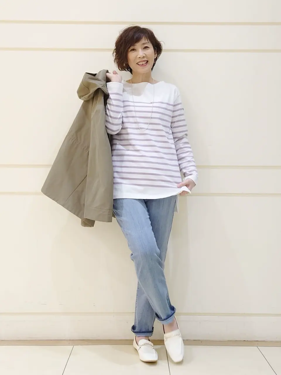 自由区 maruri コーディネート画像