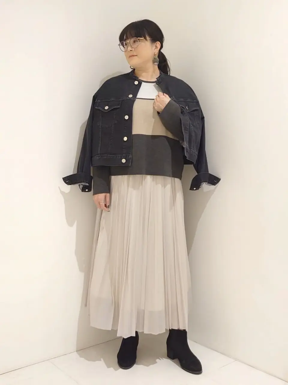 自由区 山村 コーディネート画像