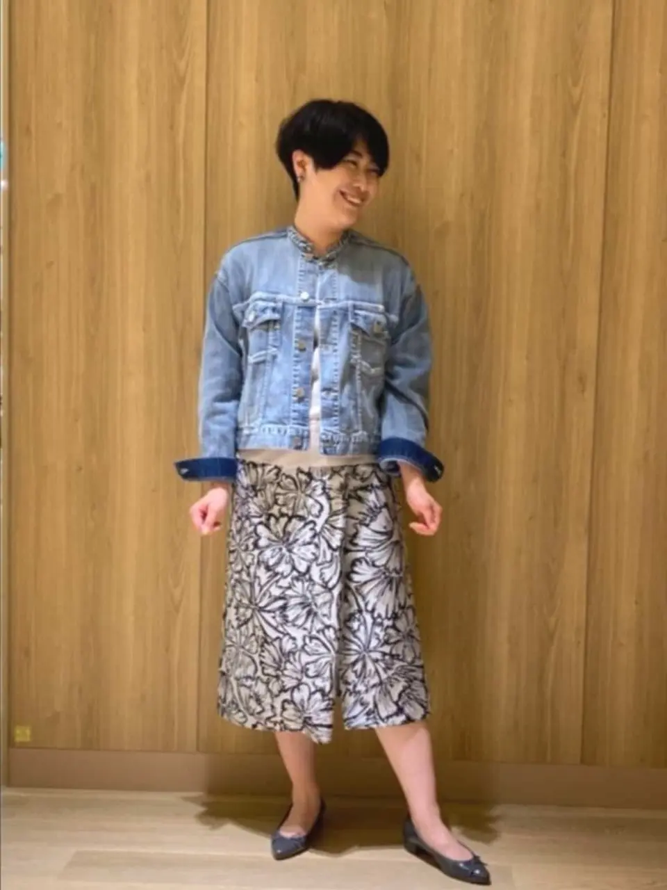 自由区 田中 コーディネート画像