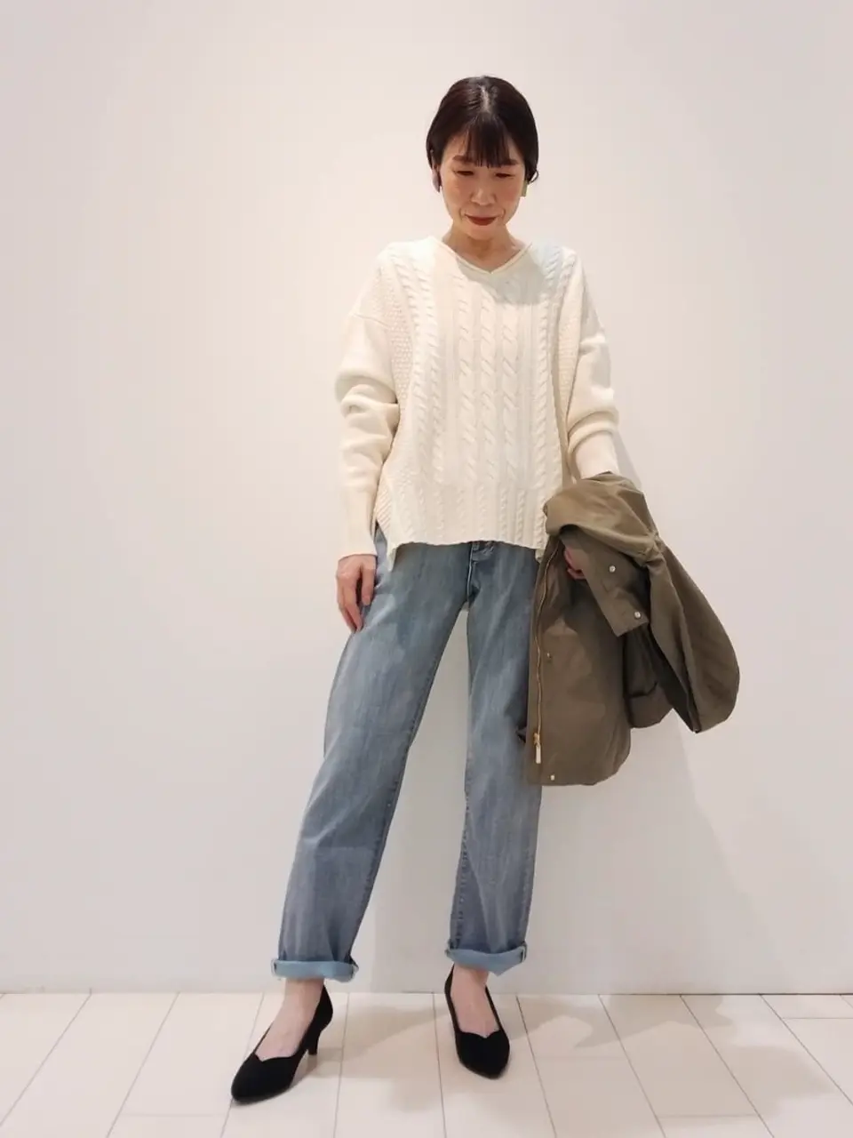 自由区 木場 コーディネート画像