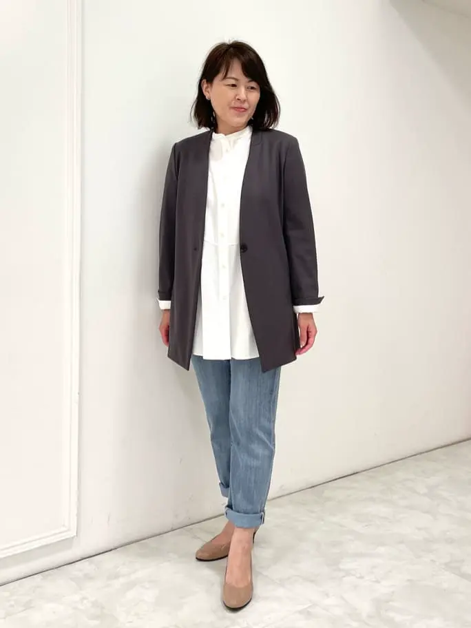 自由区 大野 コーディネート画像