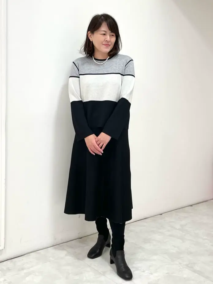 自由区 大野 コーディネート画像