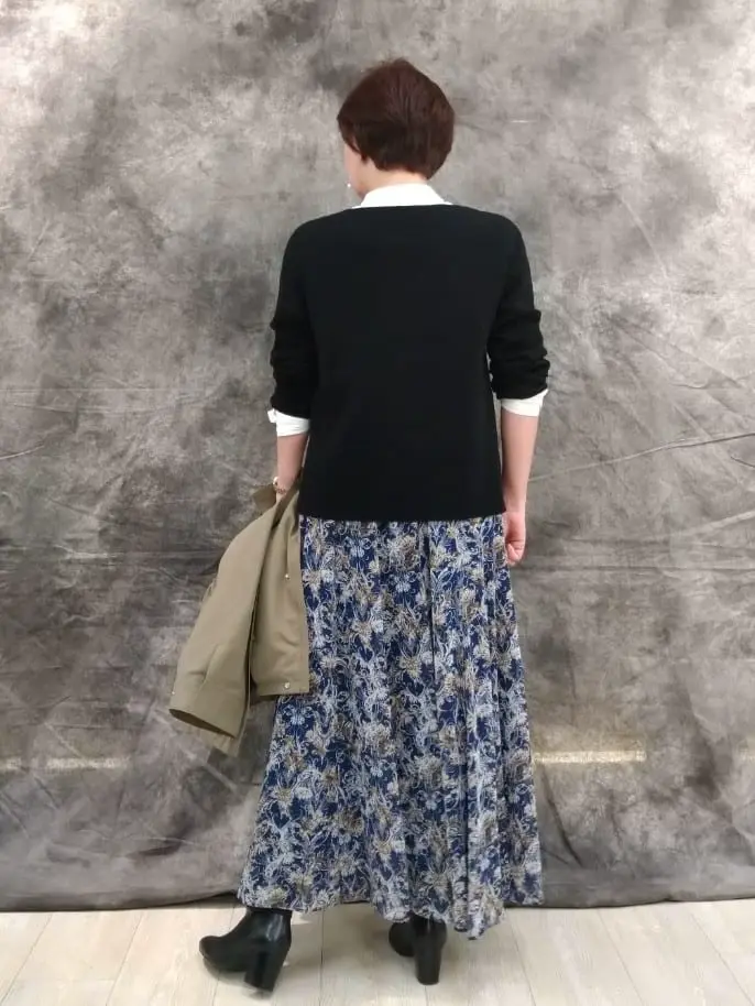 自由区 鶴田 コーディネート画像