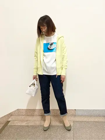 自由区 阿部 コーディネート画像