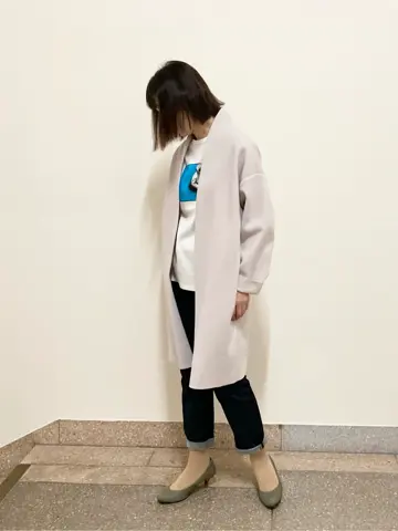 自由区 阿部 コーディネート画像