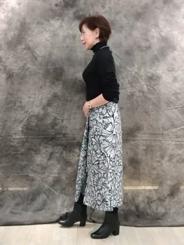 自由区 鶴田 コーディネート画像