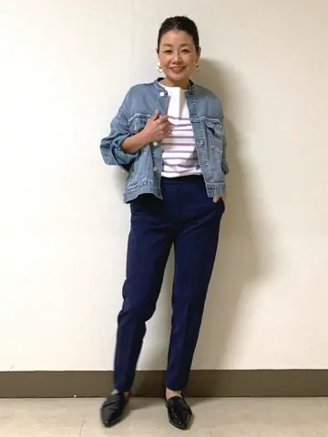 自由区 坂本 コーディネート画像