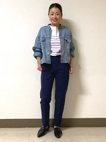 自由区 坂本 コーディネート画像