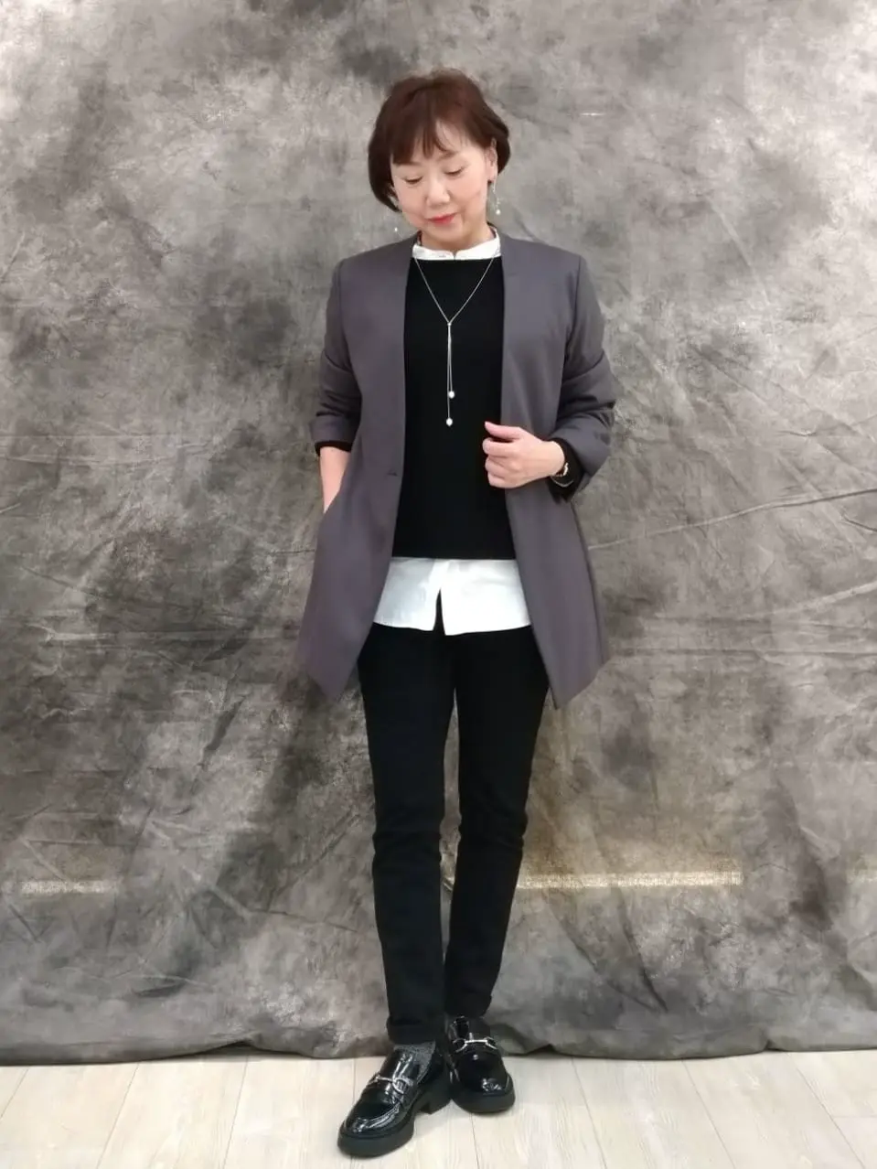 自由区 鶴田 コーディネート画像