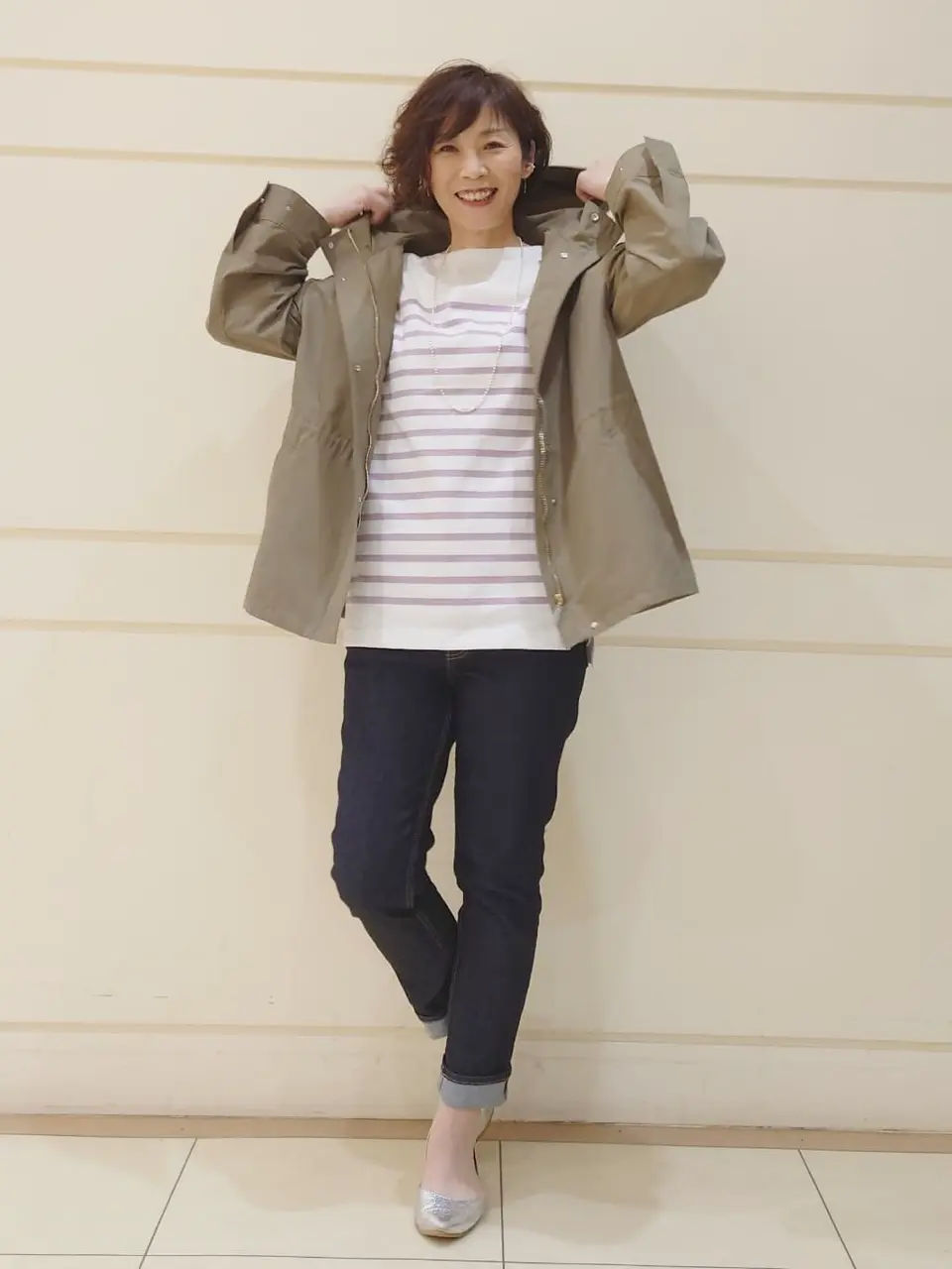 自由区 maruri コーディネート画像