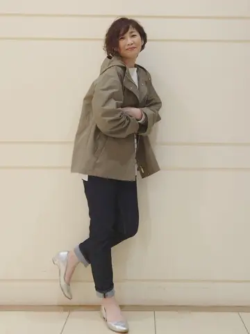 自由区 maruri コーディネート画像