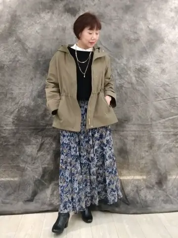 自由区 鶴田 コーディネート画像