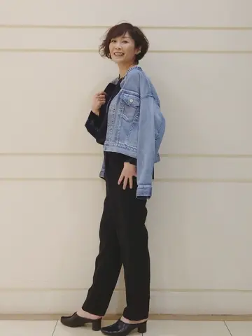 自由区 maruri コーディネート画像