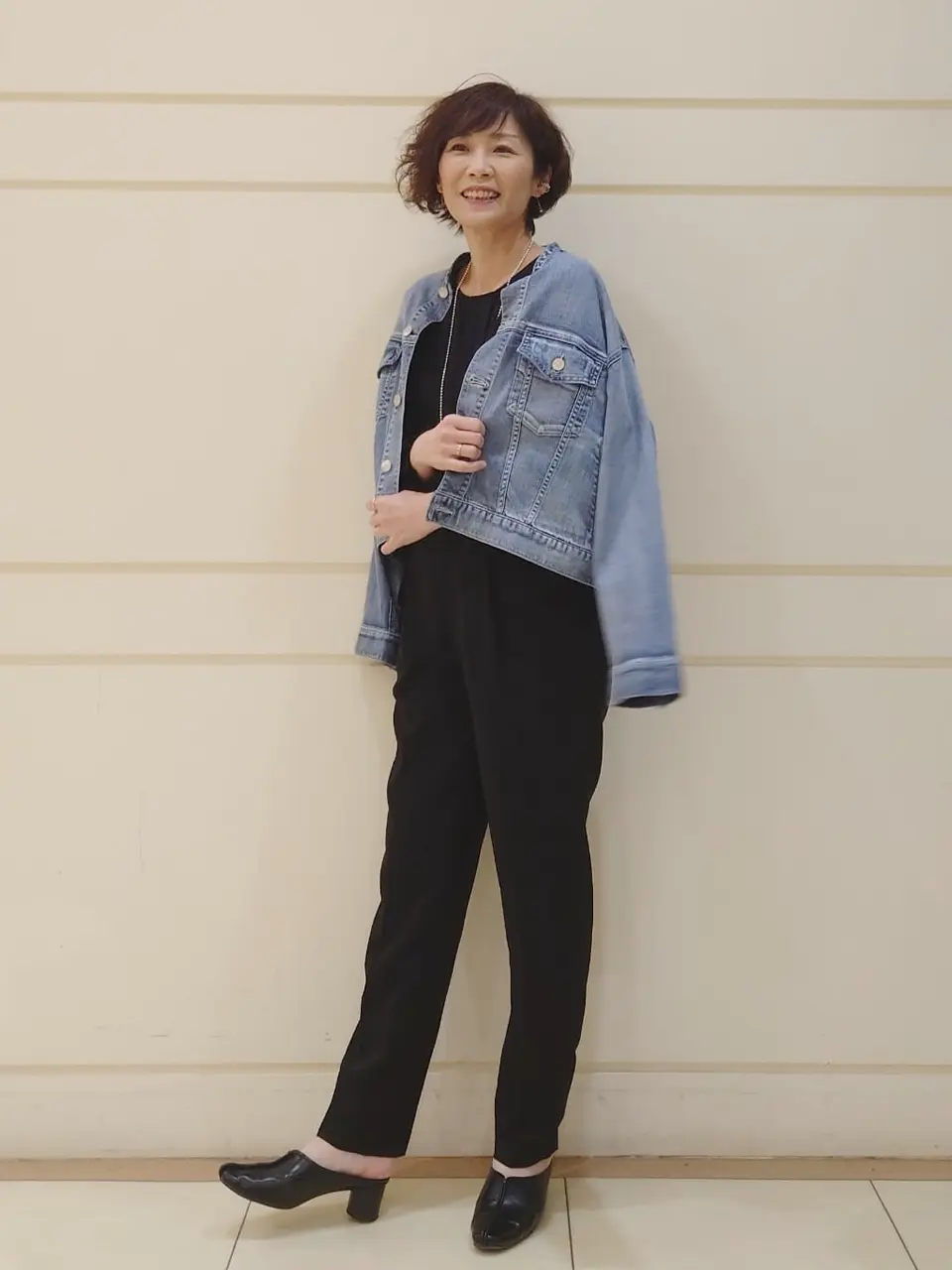 自由区 maruri コーディネート画像